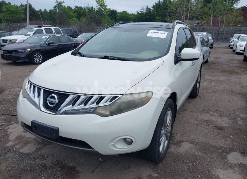 Photo 2 of 2009 Nissan Murano LE (VIN JN8AZ18W19W124737)