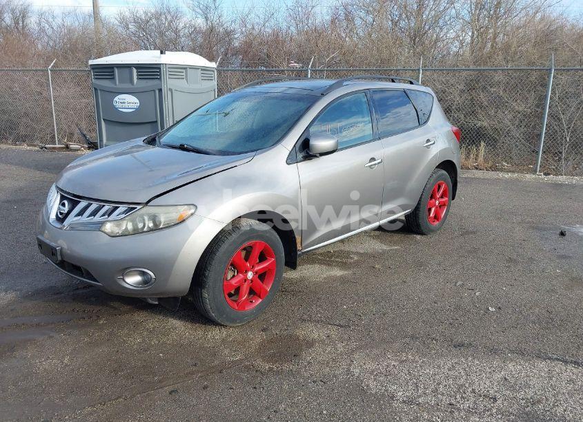 2009 Nissan Murano SL (VIN JN8AZ18W19W128626) main photo
