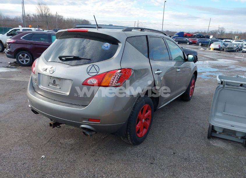 Photo 3 of 2009 Nissan Murano SL (VIN JN8AZ18W19W128626)