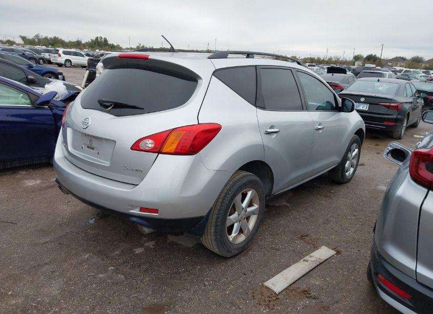 2009 Nissan Murano S (VIN JN8AZ18W19W129209) main photo