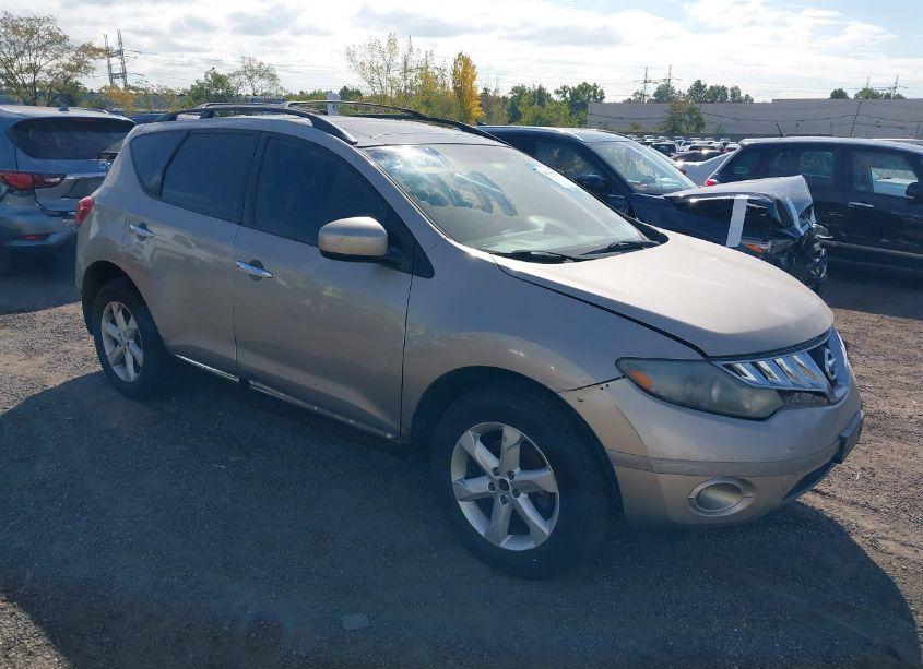 2009 Nissan Murano SL (VIN JN8AZ18W19W145281) main photo