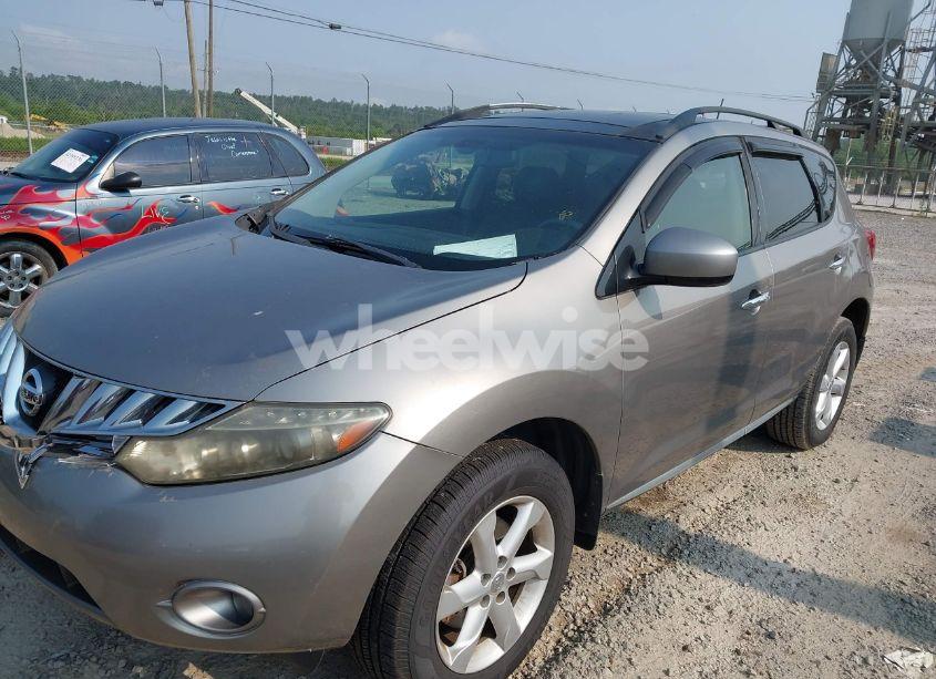 Photo 2 of 2009 Nissan Murano SL (VIN JN8AZ18W19W155941)