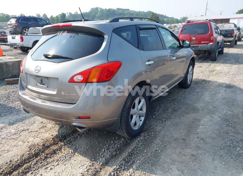 Photo 4 of 2009 Nissan Murano SL (VIN JN8AZ18W19W155941)
