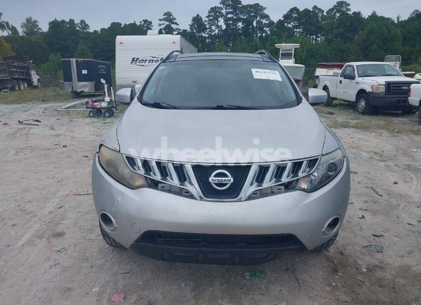 Photo 2 of 2009 Nissan Murano SL (VIN JN8AZ18W19W205432)