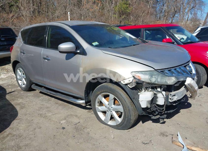2009 Nissan Murano S (VIN JN8AZ18W19W207746) main photo
