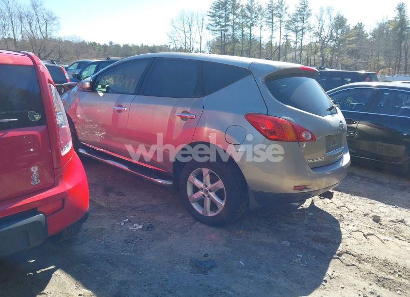 Photo 2 of 2009 Nissan Murano S (VIN JN8AZ18W19W207746)