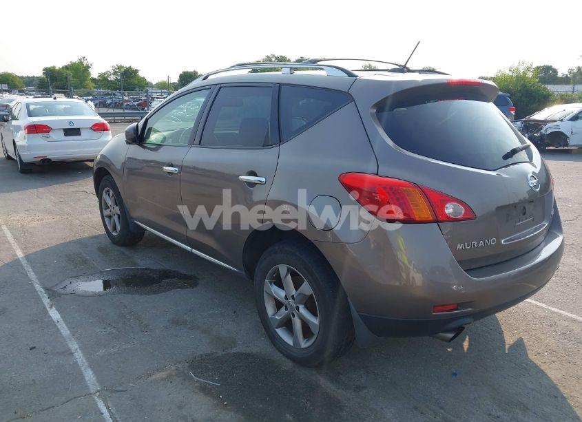 Photo 3 of 2009 Nissan Murano SL (VIN JN8AZ18W19W207813)