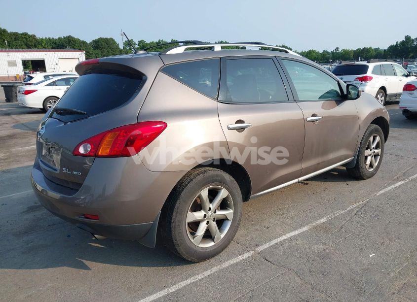 Photo 4 of 2009 Nissan Murano SL (VIN JN8AZ18W19W207813)