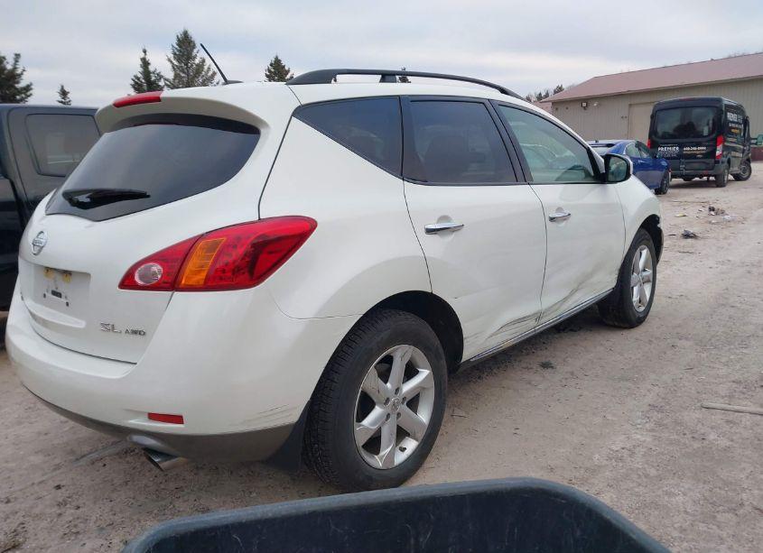 Photo 2 of 2009 Nissan Murano SL (VIN JN8AZ18W29W130708)