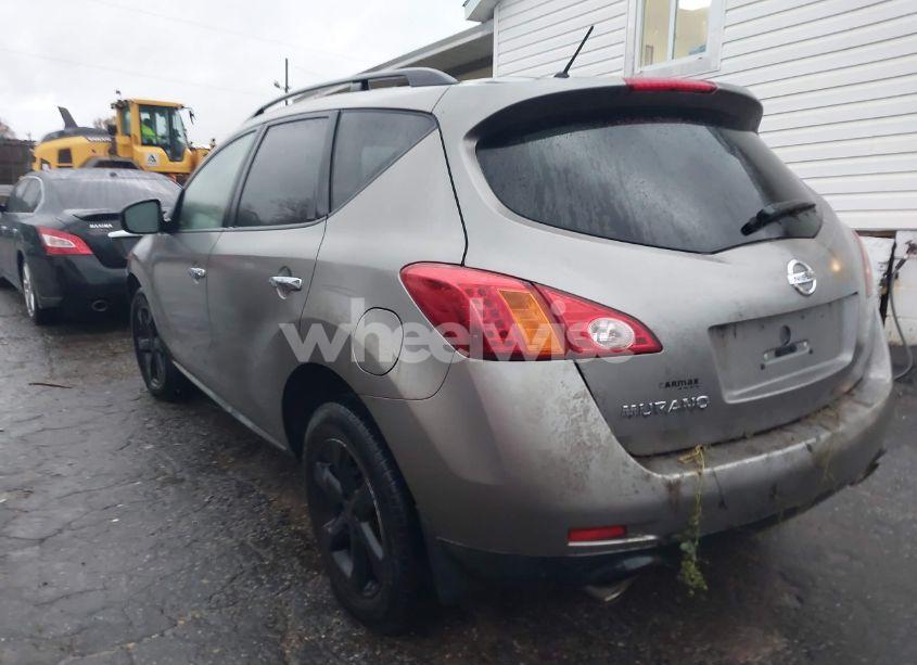 2009 Nissan Murano S (VIN JN8AZ18W29W158296) main photo