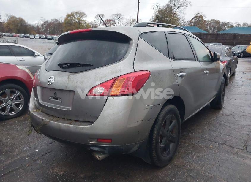 Photo 2 of 2009 Nissan Murano S (VIN JN8AZ18W29W158296)