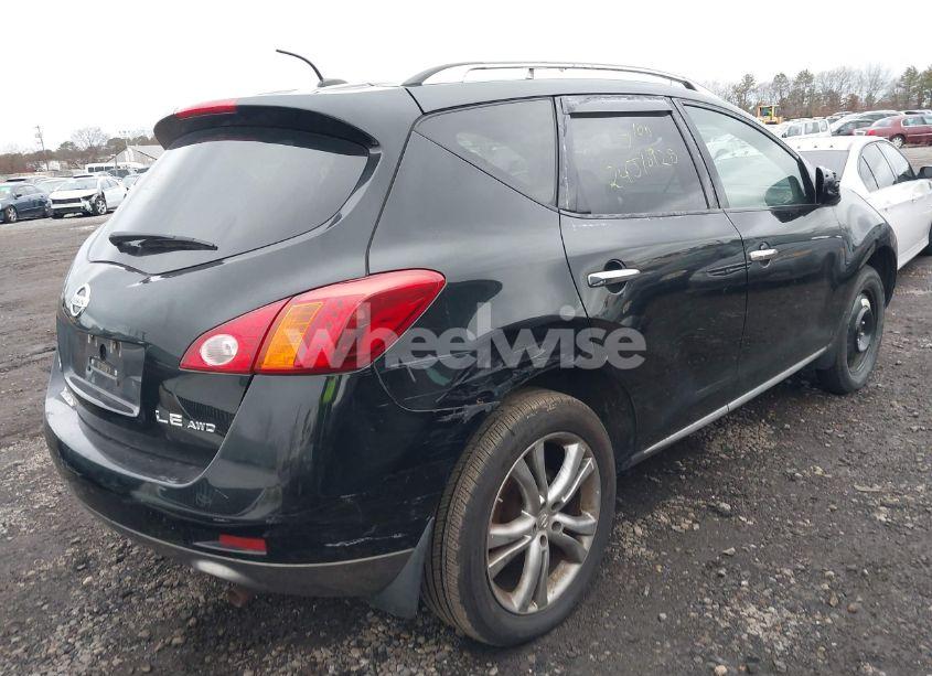 Photo 2 of 2009 Nissan Murano LE (VIN JN8AZ18W29W160274)