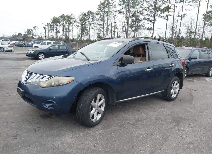 2009 Nissan Murano S (VIN JN8AZ18W29W201227) main photo