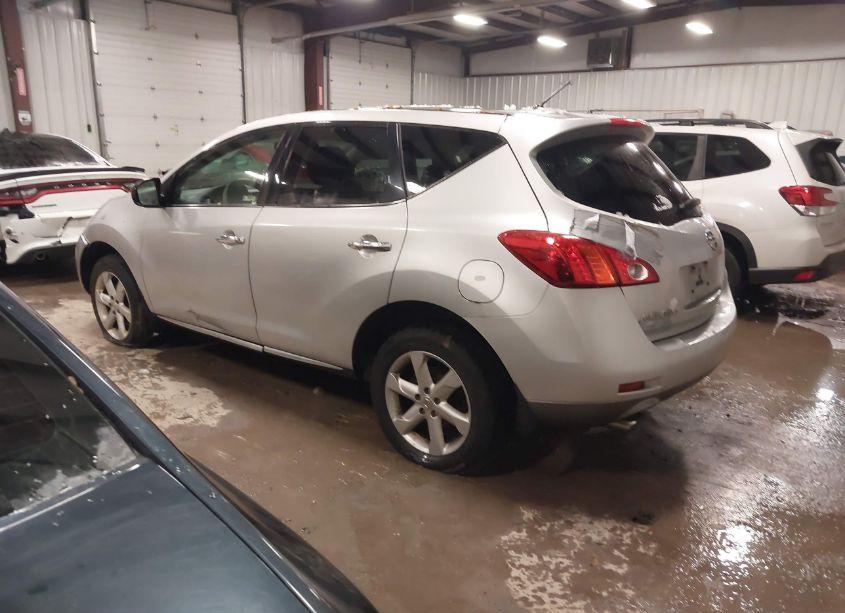 Photo 2 of 2009 Nissan Murano SL (VIN JN8AZ18W39W103808)