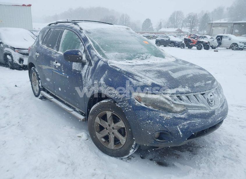 2009 Nissan Murano SL (VIN JN8AZ18W39W116879) main photo