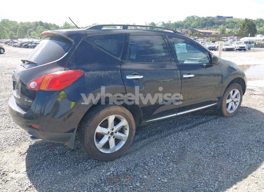 Photo 4 of 2009 Nissan Murano S (VIN JN8AZ18W39W130703)