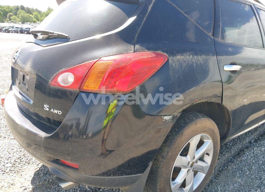 Photo 6 of 2009 Nissan Murano S (VIN JN8AZ18W39W130703)