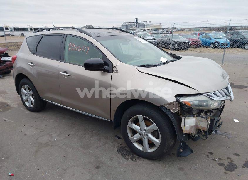 2009 Nissan Murano SL (VIN JN8AZ18W39W153673) main photo