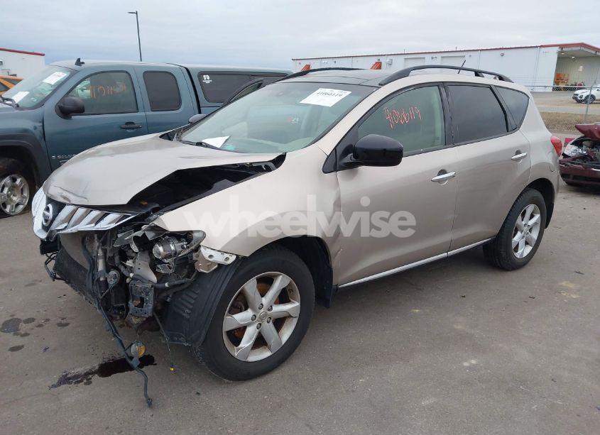 Photo 2 of 2009 Nissan Murano SL (VIN JN8AZ18W39W153673)