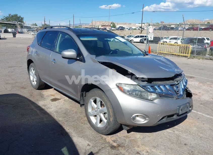 2009 Nissan Murano SL (VIN JN8AZ18W39W211281) main photo