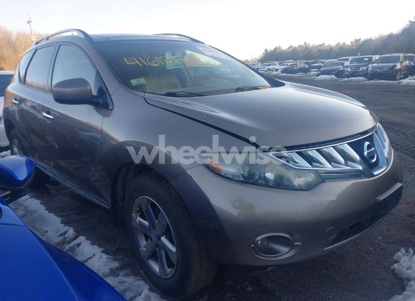 2009 Nissan Murano SL (VIN JN8AZ18W39W211300) main photo