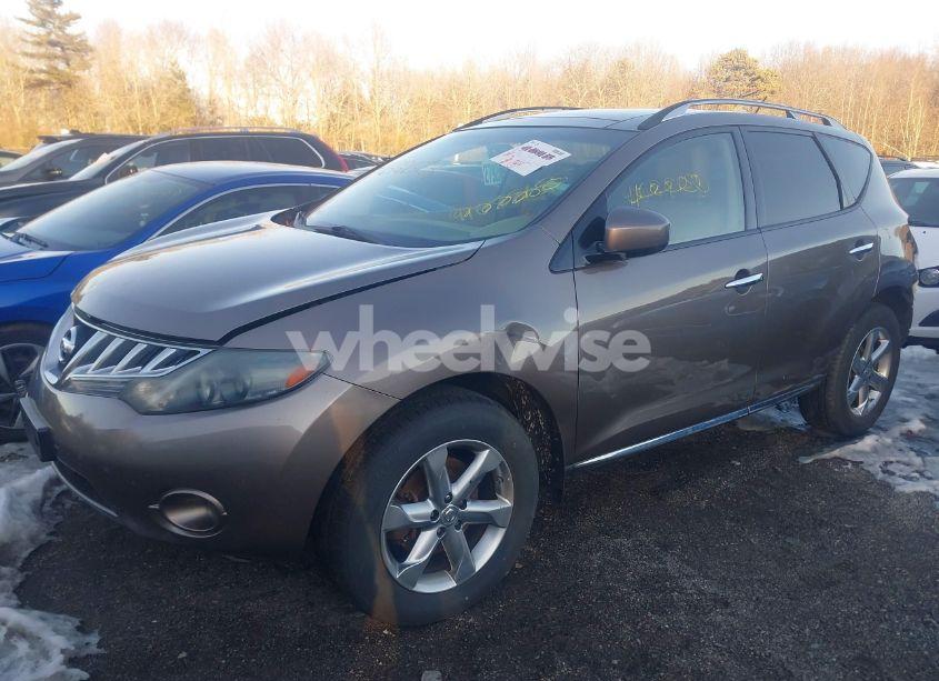 Photo 2 of 2009 Nissan Murano SL (VIN JN8AZ18W39W211300)