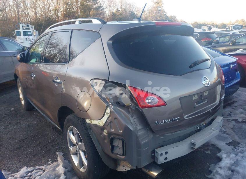 Photo 3 of 2009 Nissan Murano SL (VIN JN8AZ18W39W211300)