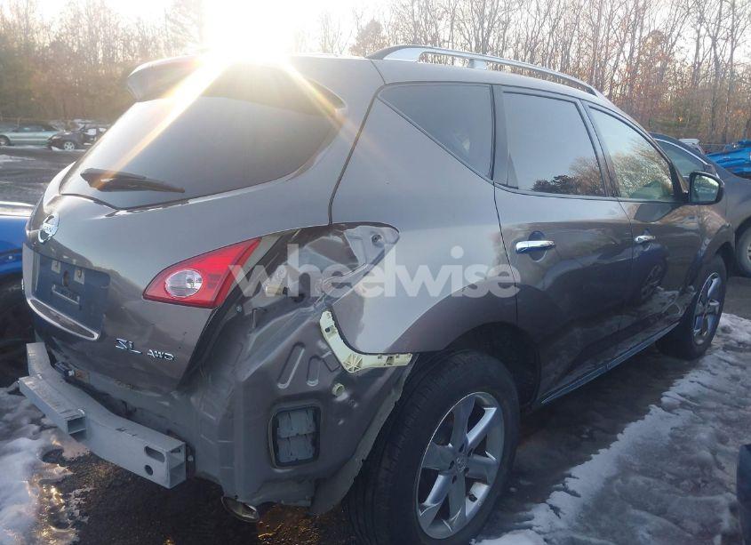 Photo 4 of 2009 Nissan Murano SL (VIN JN8AZ18W39W211300)