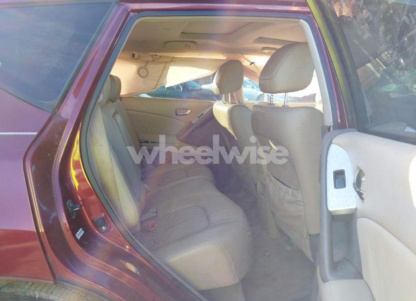 Photo 2 of 2009 Nissan Murano SL (VIN JN8AZ18W39W212043)