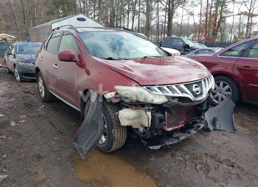 2009 Nissan Murano SL (VIN JN8AZ18W49W100335) main photo