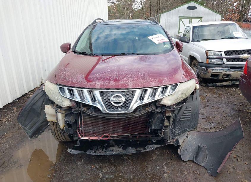 Photo 7 of 2009 Nissan Murano SL (VIN JN8AZ18W49W100335)
