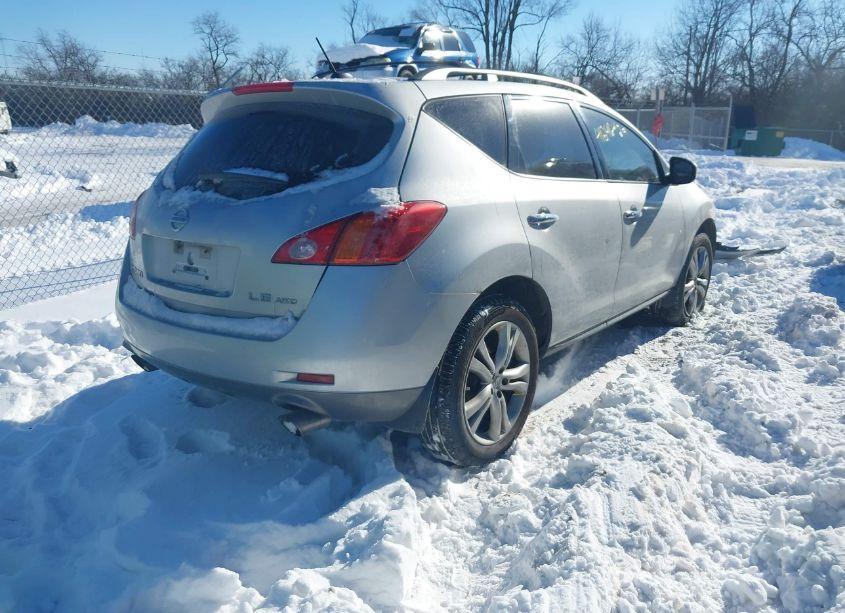 Photo 2 of 2009 Nissan Murano LE (VIN JN8AZ18W49W122822)