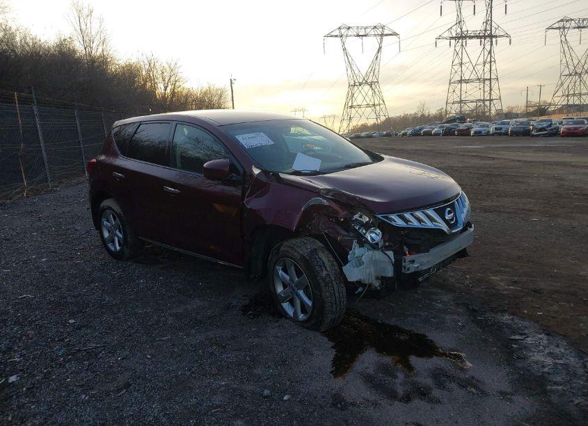 2009 Nissan Murano SL (VIN JN8AZ18W49W122836) main photo