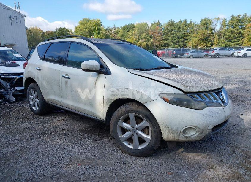 2009 Nissan Murano SL (VIN JN8AZ18W49W154783) main photo