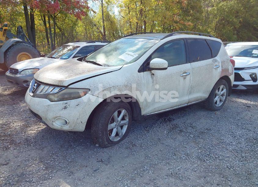 Photo 2 of 2009 Nissan Murano SL (VIN JN8AZ18W49W154783)