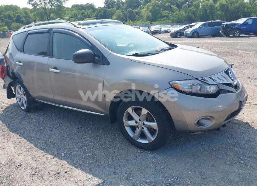 2009 Nissan Murano SL (VIN JN8AZ18W49W209183) main photo