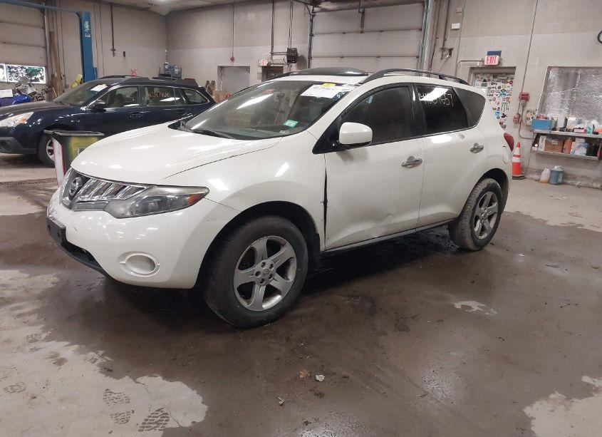 Photo 2 of 2009 Nissan Murano S (VIN JN8AZ18W59W104748)