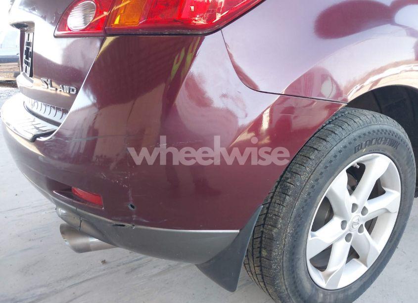 Photo 7 of 2009 Nissan Murano SL (VIN JN8AZ18W59W108749)