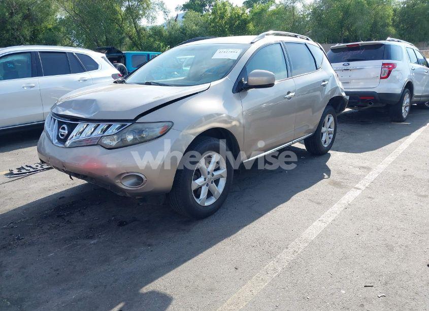 Photo 2 of 2009 Nissan Murano S (VIN JN8AZ18W59W110291)