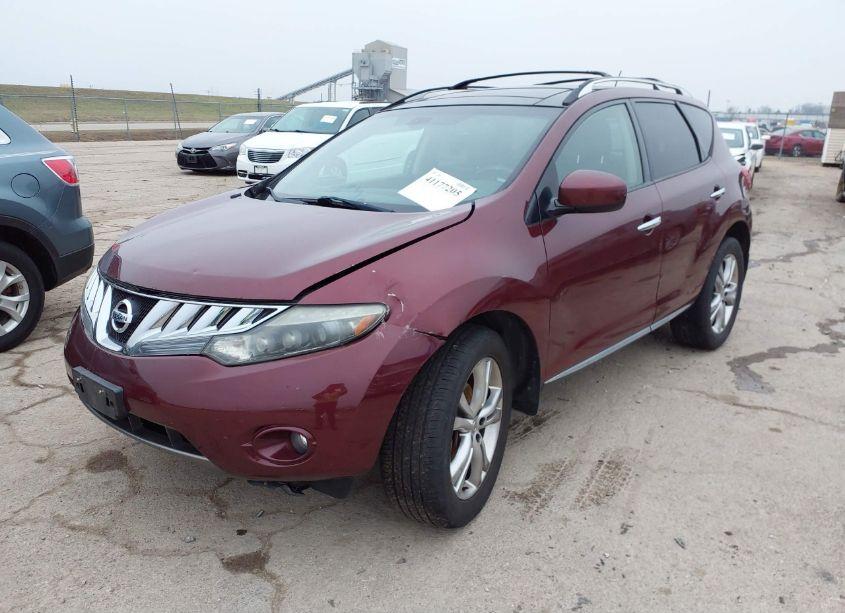 2009 Nissan Murano LE (VIN JN8AZ18W59W123431) main photo