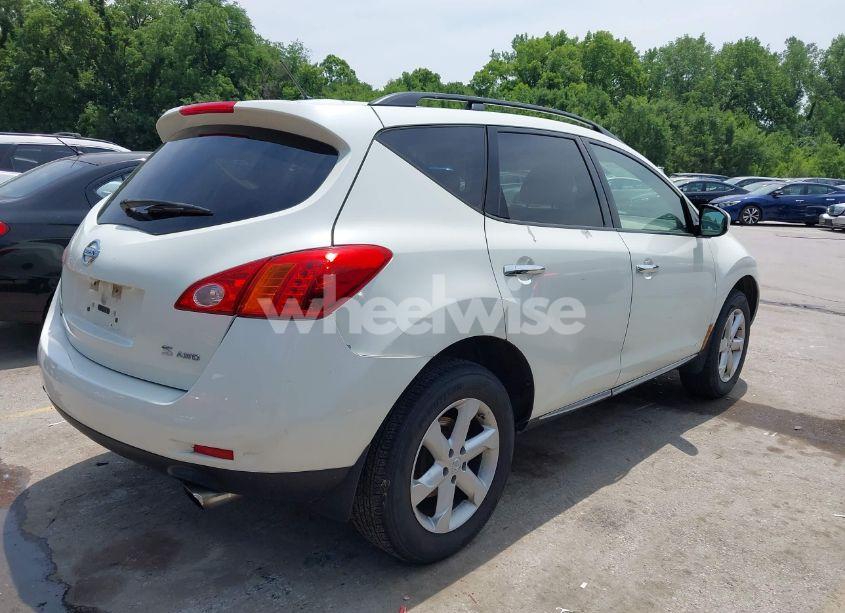 Photo 4 of 2009 Nissan Murano S (VIN JN8AZ18W59W143291)