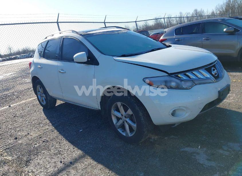 2009 Nissan Murano SL (VIN JN8AZ18W59W211816) main photo