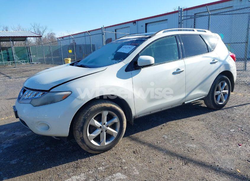 Photo 2 of 2009 Nissan Murano SL (VIN JN8AZ18W59W211816)