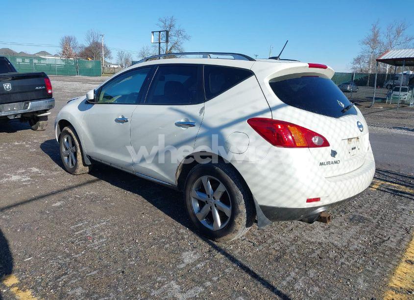 Photo 3 of 2009 Nissan Murano SL (VIN JN8AZ18W59W211816)
