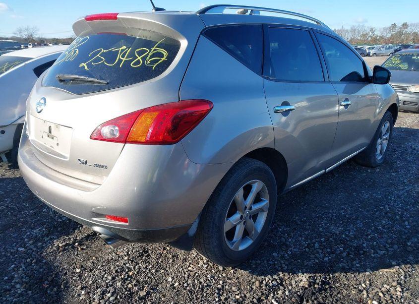 2009 Nissan Murano SL (VIN JN8AZ18W59W214764) main photo