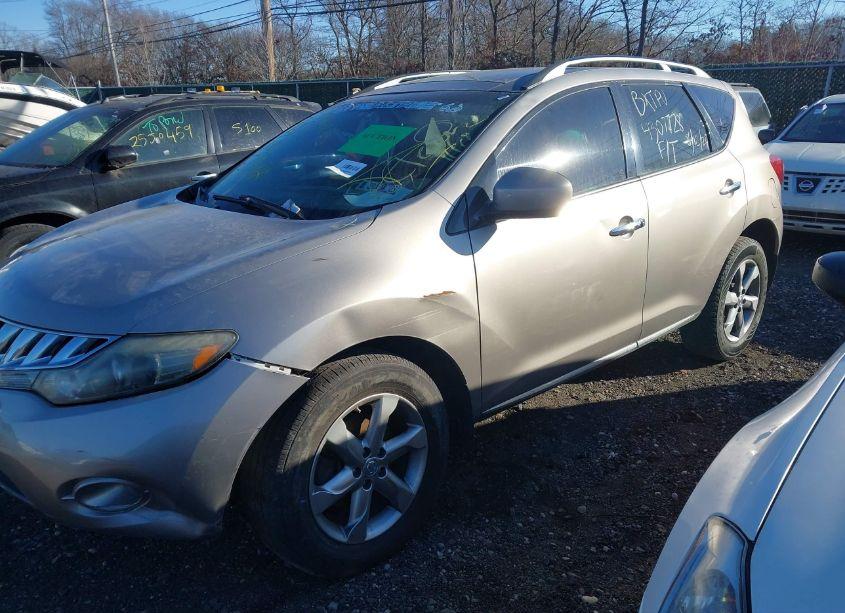 Photo 3 of 2009 Nissan Murano SL (VIN JN8AZ18W59W214764)