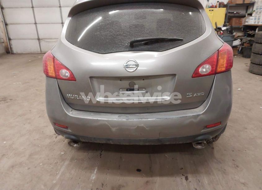 Photo 10 of 2009 Nissan Murano S (VIN JN8AZ18W69W101339)