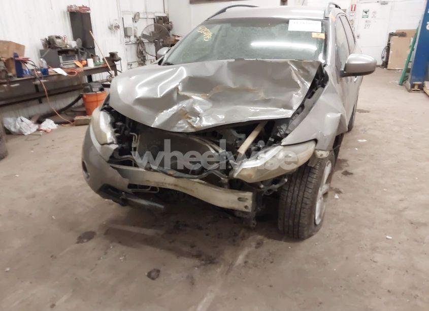 2009 Nissan Murano S (VIN JN8AZ18W69W101339) main photo