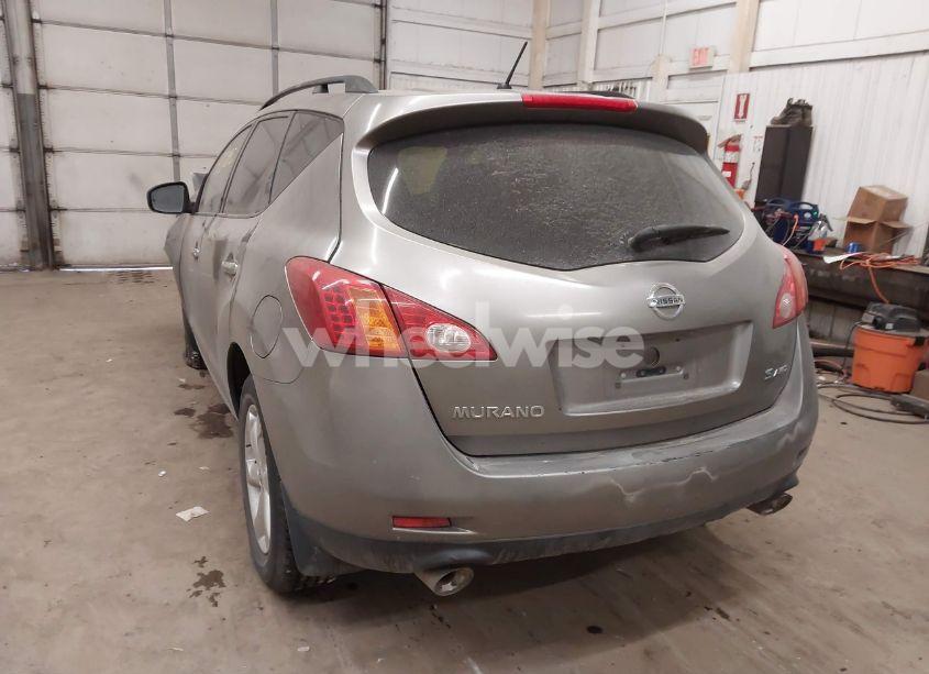 Photo 2 of 2009 Nissan Murano S (VIN JN8AZ18W69W101339)
