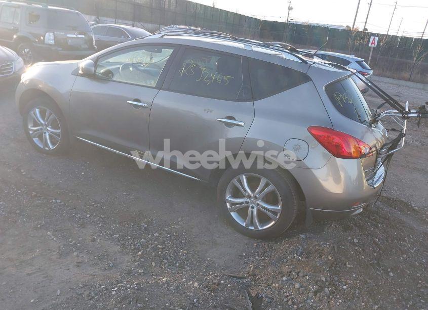 Photo 2 of 2009 Nissan Murano LE (VIN JN8AZ18W69W130369)